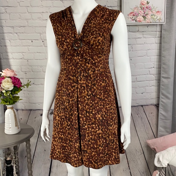 Chaps Dresses & Skirts - CHAPS Brown Dress Size: Large